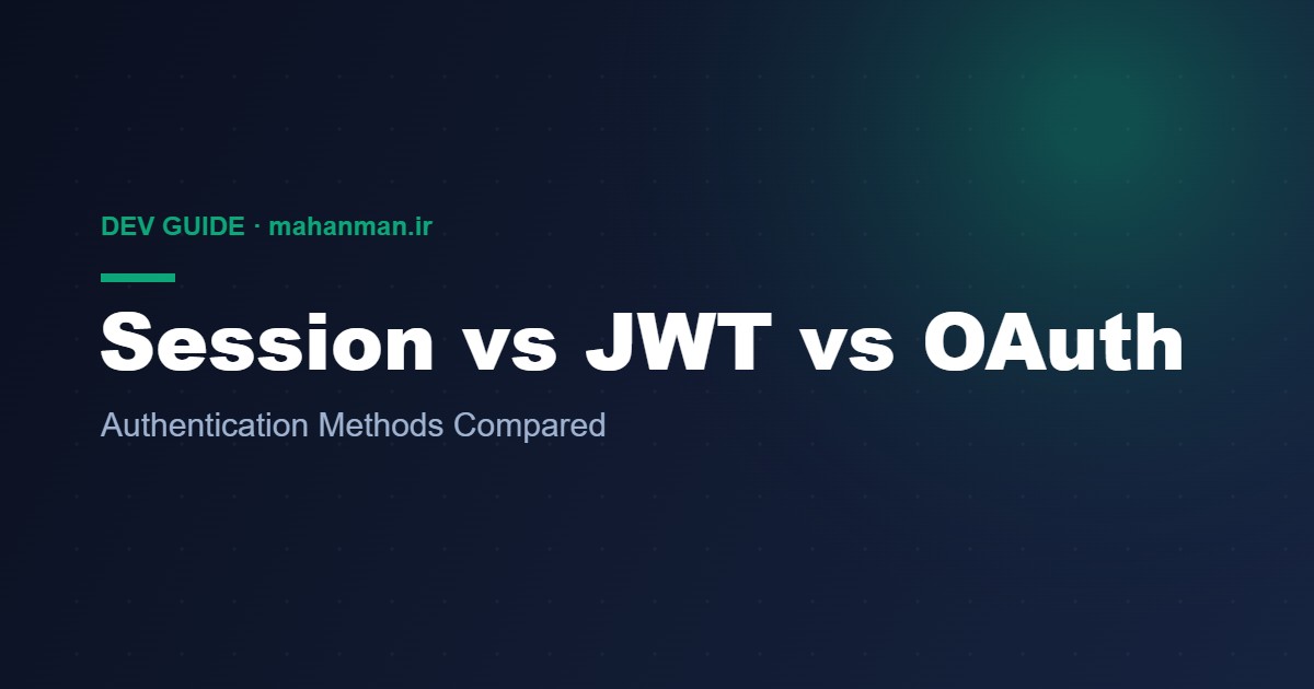 Session vs JWT vs OAuth